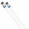 Fritz!Box 6690 Cable Router Netzwerk Anschlusskabel Deluxe Premium Kabel 8K Cabelcon Schnellstecker 12 Meter Weiß