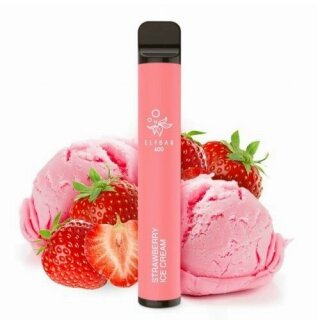 5x Elf Bar 600 - Strawberry Ice Cream 20mg/ml Nikotin