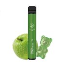 5x Elf Bar 600 - Green Gummy Bear 20mg/ml Nikotin