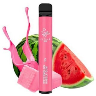 Elf Bar 600 - Watermelon Bubble Gum 20mg/ml Nikotin