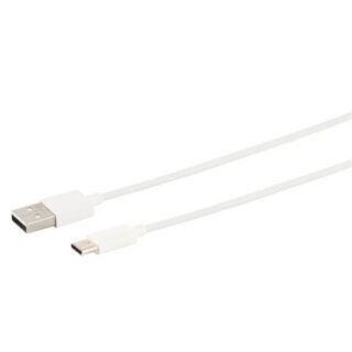 Handy Ladekabel USB-A auf USB-C 2.0 QC ABS Weiss 2 Meter