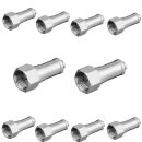 F-Abschlusswiderstand DC-entkoppelt Breite Mutter 75 Ohm...