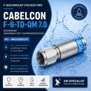 Cabelcon F-6-TD QM 7.0 Quickmount Wasserdicht...