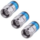 Cabelcon F-6-TD Self Install 5.1 Nitin schwarz F-Stecker...