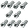 F-Stecker 7,2mm breite Mutter HQ Qualität 10x Stück