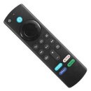 Ersatz Fernbedienung inkl. Schutzhülle Schwarz für Fire TV Stick 4K Max