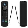 Ersatz Fernbedienung inkl. Schutzhülle Schwarz für Fire TV Stick 4K Max