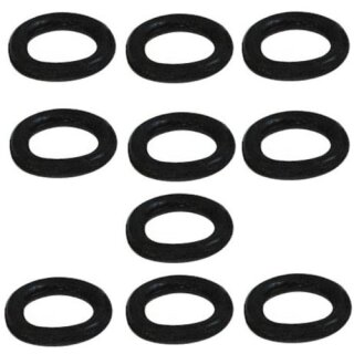 Dichtring Schwarz für F-Stecker 4mm bis 8.5mm 10x Stück