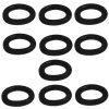 Dichtring Schwarz für F-Stecker 4mm bis 8.5mm 10x Stück