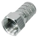 F-Stecker 6mm + F-Schnellstecker Quick F-Stecker