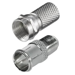F-Stecker 8.2mm + F-Schnellstecker Quick F-Stecker