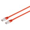 LAN Kabel RJ45 Netzwerkkabel Anschlusskabel Patchkabel Cat 5E Rot für FRITZ!Box 5690 5 Meter