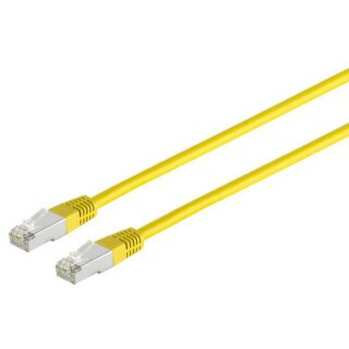 LAN Kabel RJ45 Netzwerkkabel Anschlusskabel Patchkabel Cat 5E Gelb für FRITZ!Box 6660 5 Meter