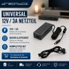 Universal Netzteil 12V 3.0A Thick HQ Qualität 5.5x2.1mm für Dreambox Receiver