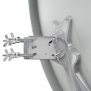 DUR-line Select 80cm Alu Sat Antenne + Inverto Monoblock Twin LNB 6 grad Astra / Hotbird