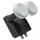 Durline Alu-Spiegel MDA 80cm + Inverto Monoblock Twin LNB 6 grad Astra / Hotbird