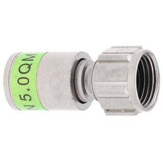 Cabelcon F-MINI-TD QM 5.0 SHORT Quickmount Wasserdicht F-Kompressionsstecker 5mm