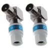 Cabelcon 90-IECM-56 5.1 Self Install Koax Winkel Stecker Männlich 2x Stück