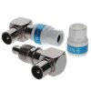 Cabelcon 90-IECM-56 5.1 Self Install Koax Winkel Stecker Männlich 3x Stück