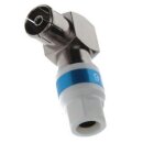 Cabelcon 90-IECF-56 5.1 Self Install Koax Winkel Kupplung Weiblich 2x Stück