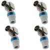 Cabelcon 90-IECF-56 5.1 Self Install Koax Winkel Kupplung Weiblich 4x Stück
