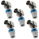 Cabelcon 90-IECF-56 5.1 Self Install Koax Winkel Kupplung Weiblich 5x Stück