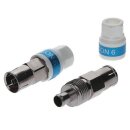 Cabelcon IECF-56 5.1 Self Install Koax Gerade Kupplung Weiblich 2x Stück