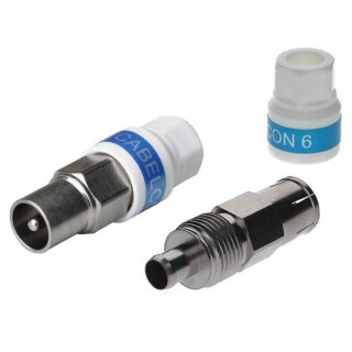 Cabelcon IECM-56 5.1 Self Install Koax Gerade Stecker Männlich