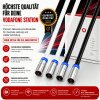 Vodafone Station Cable Router Netzwerk Anschlusskabel Deluxe Premium 8K Cabelcon Schnellstecker + Verbinder Schwarz 4 Meter