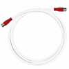 FRITZ!Box 6490 Cable Router Netzwerk Anschlusskabel Vollkupfer 8K  Deluxe Premium Schnellstecker Rot 1,5 Meter