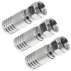 Quickmount Wasserdicht F-Kompressionsstecker 7mm 3x Stück