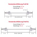 DUR-line FD Profi Fensterdurchführung 44cm 300.00 Fensterschließungen Alukern