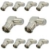 F-Quickwinkelstecker 90° 10x Stück