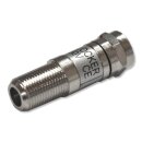DC Blocker 5-2400 MHz F-Stecker auf F-Kupplung 1x Stück