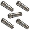 DC Blocker 5-2400 MHz F-Stecker auf F-Kupplung 5x Stück