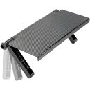 Verstellbare TV / Monitor Ablage Halterung für Set Top Boxen 33×16,5cm