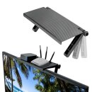 Verstellbare TV / Monitor Ablage Halterung für Set Top Boxen 33×16,5cm