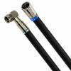 Vodafone Station Router Netzwerk Deluxe Premium Anschlusskabel 8K Cabelcon Schnellstecker + Winkel Schwarz 17 Meter