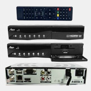 Smart404 PVR 1080p FULL HD Sat Receiver, Cinch, HDMI, EPG USB Mediaplayer