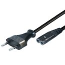 Anschlusskabel Euro Stecker auf C7 Buchse 1,5 Meter