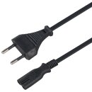 Anschlusskabel Euro Stecker auf C7 Buchse 5,0 Meter