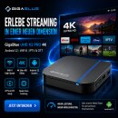 GigaBlue UHD X2 PRO 4K Android 12 WiFi 6 IP OTT Media Player