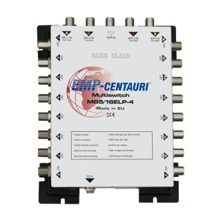 EMP E.Lite Class Multischalter 5/16 ELP-4 Stromlos ( Betrieb ohne Netzteil )