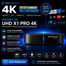 GigaBlue UHD X1 PRO 4K Bluetooth WLan Android 12 IP-TV/OTT 1x DVB-S2x Tuner Media Player