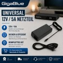 Universal Netzteil 12V 5.0A Thick HQ Qualität...
