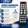 Senioren Fernbedienung Grosse Tasten sofort Einsatzbereit & Programmierbar per USB für alle  Hisence Fernseher