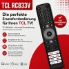 TCL RC833V Ersatz Universal Fernbedienung V4 keine Programmierung nötig