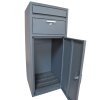Paketbox P03 Bodenmontage 40x40x96cm anthrazit