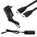 Sagaf SUD-0507 Mini 1080p FULL HD Sat Receiver HDMI, EPG USB Mediaplayer Astra-Hotbird-Türksat vorprogrammiert