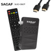 Sagaf SUD-0507 Mini 1080p FULL HD Sat Receiver HDMI, EPG USB Mediaplayer Astra-Hotbird-Türksat vorprogrammiert